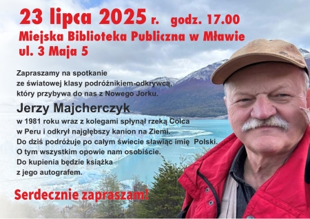 Zapraszamy na spotkanie z podróżnikiem