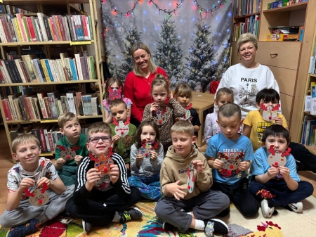Bożonarodzeniowe spotkania z dziećmi w Filii 1