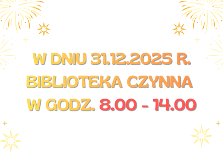 Godziny pracy w Sylwestra