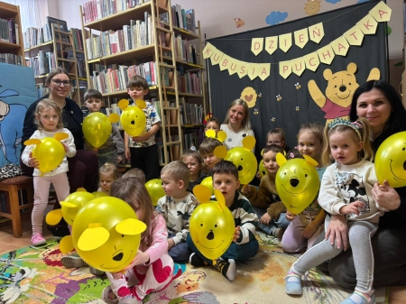 Dzień Kubusia Puchatka w Filii nr 1 MB