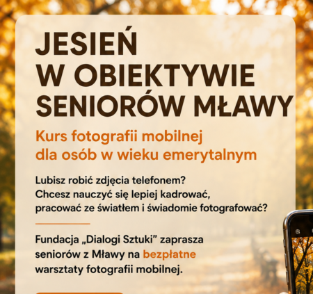 Zapraszamy seniorów na warsztaty fotograficzne